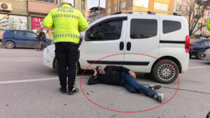 Hastaneden çıktı, dakikalar sonra kazada yaralandı