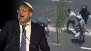 İsrailli Bakan Ben Gvir, bedeviler tarafından taşlandı